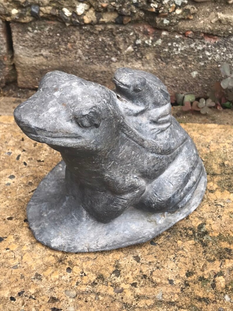 Latex Mould to Create This Frog Family Garden Ornament Mold Etsy