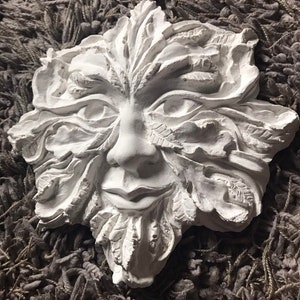 Greenman Mold Latex Mould to Create This Large Rustic Treeface Green ...