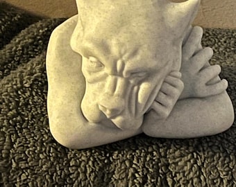 Gargoyle-latexvorm: beton, gips, kunsthars