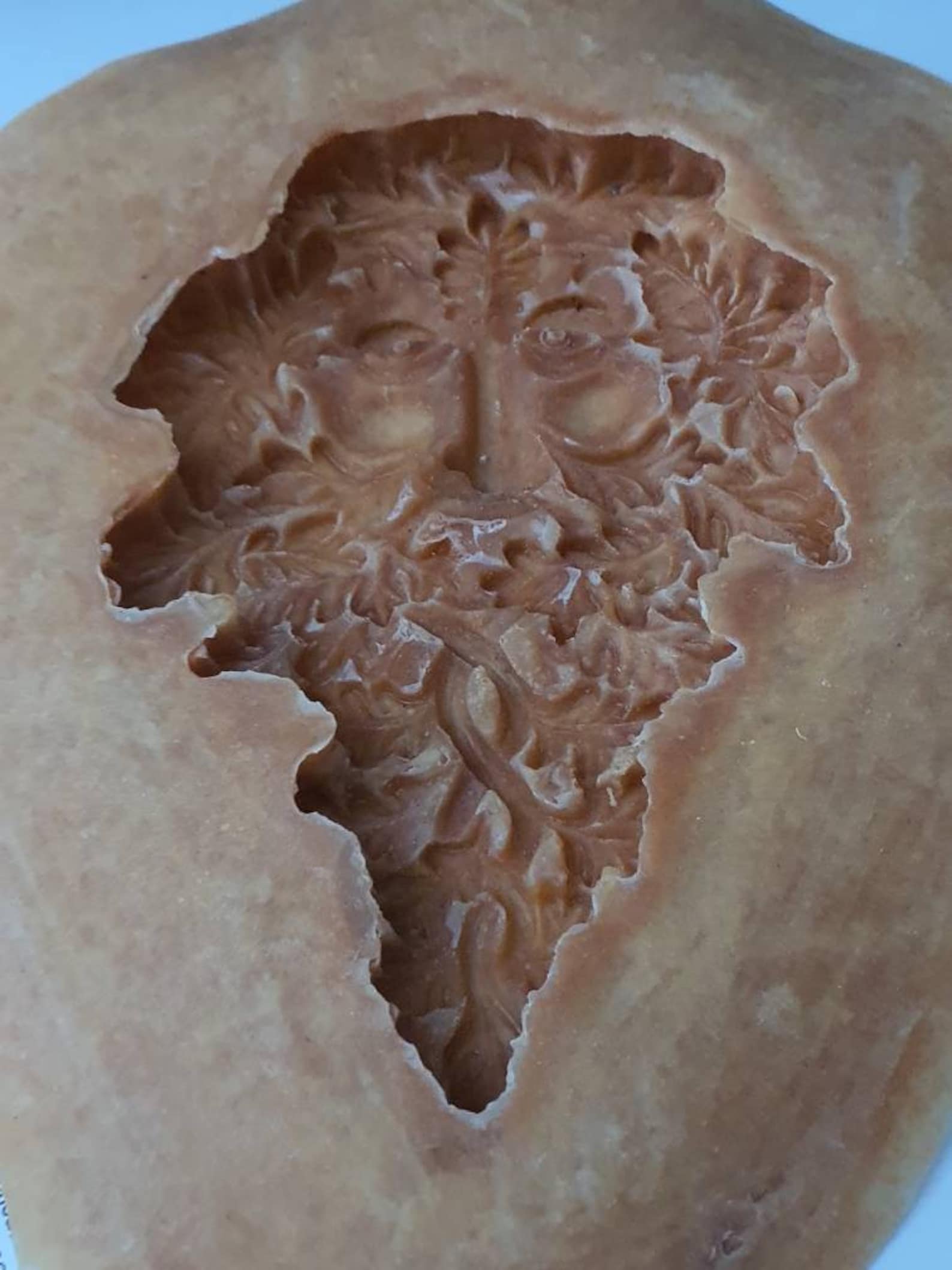 Green Man Wall Plaque Latex Mold, Fantasy Tree Face Art - Etsy UK