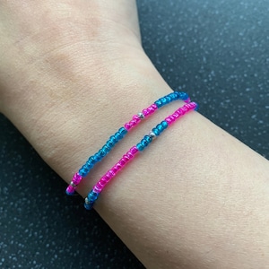 Divine Feminine and Divine Masculine Bracelet for Twin Flame Love Relationships Spiritually Charged Intention Bracelet Tie for Union Success