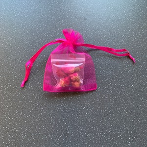 Get Your Ex Back Manifest Past Lover and Intention Pouch This Meditated Rose buds to Manifest love, Relationships, Happiness and Protection
