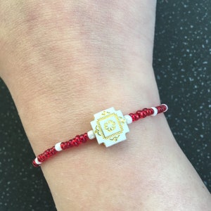 Aries Zodiac Adjustable Tie Unisex Handmade Intention Bracelet Spiritually Charged Positive Energy All Areas Love, Career, Finance, Health