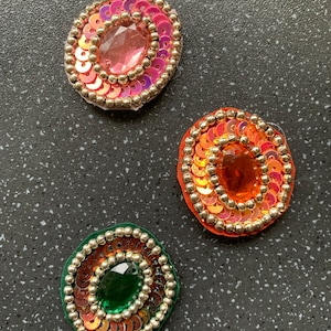 Attract Money & Remove All Financial Obstacles Lucky Sequin Flower To Manifest Money, Success and Freedom