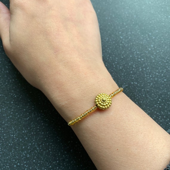Buddha gold bracelet outlet