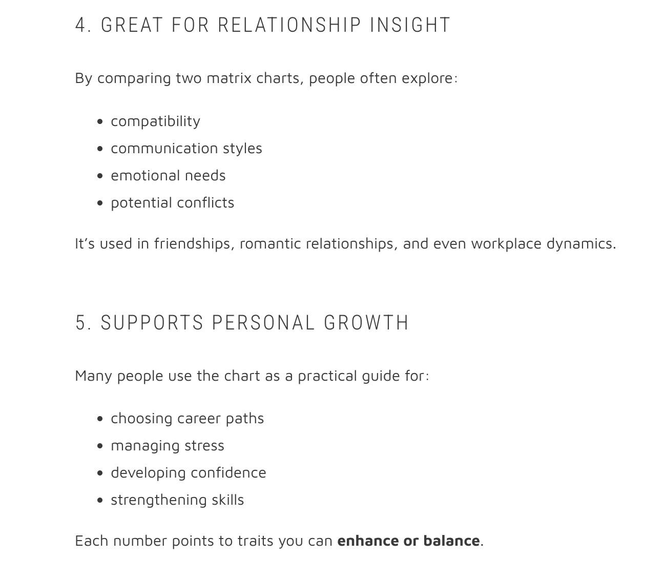 Personal Matrix Personal Matrix Chart Reading (2026 + Overall Chart) Info on Career ...