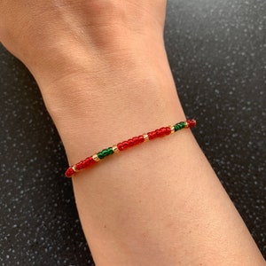 Love & Relationship Spiritually Charged Red Prosperity Soft Tie Intention Bracelet for Love, Twin flame and Soulmate Adjustable To Any Size