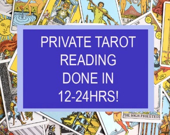SAME DAY Tarot Written Email Reading For 2 Questions Within 12-24 HRS!