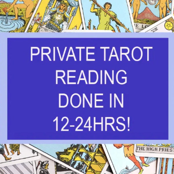 SAME DAY Tarot Written Email Reading For 2 Questions Within 12-24 HRS!