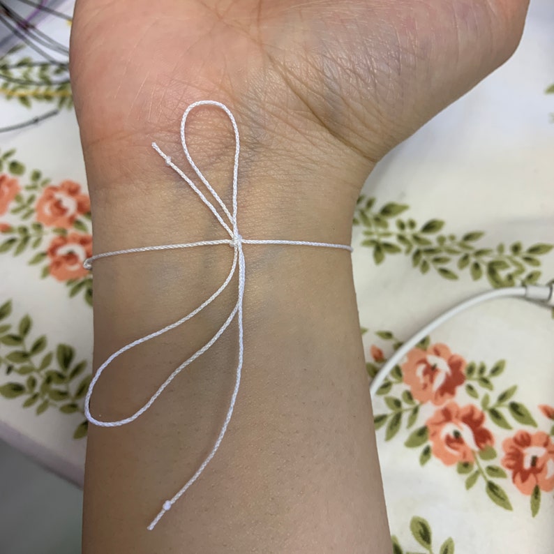 Sadness Cord Cutting Relationships /& Healing Spiritually Charged Tie String Letting Go and Healing Intention Bracelet for Releasing Grief
