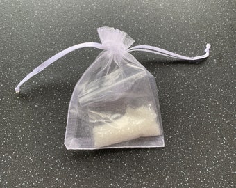 Remove Love Blockages Put Under Pillow Intention Pouch Salt to Manifest love, Relationships, Happiness, Unions, Healing and Protection