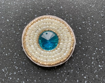 Throat Chakra Healing Cleansing Beaded Blue Boost chakra for Communication, Willpower, Social Energy, Truth put under pillow