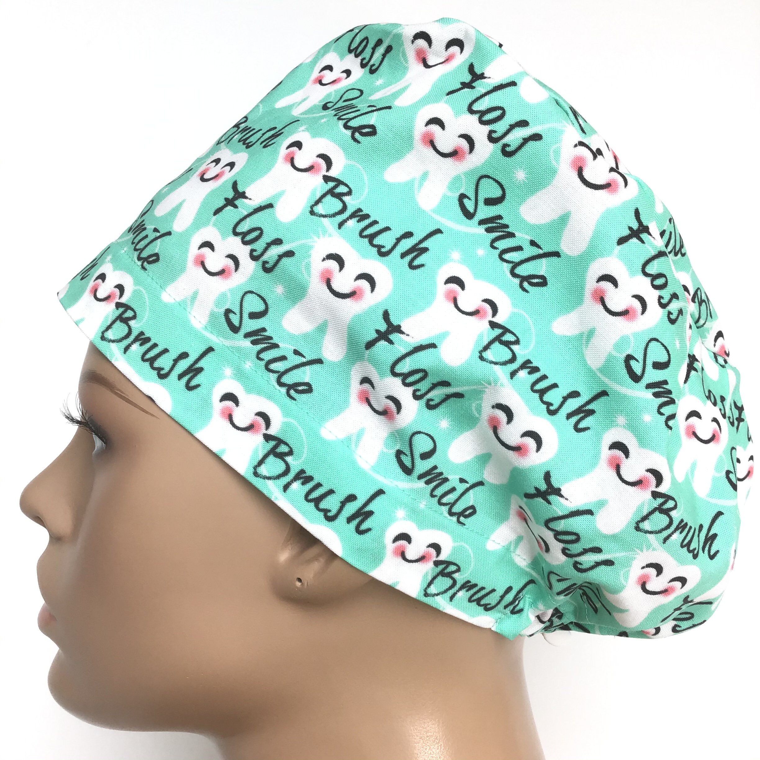 Dental Euro Style Scrub Hat/Womens Scrub Cap/Surgical Hat/Vet Etsy