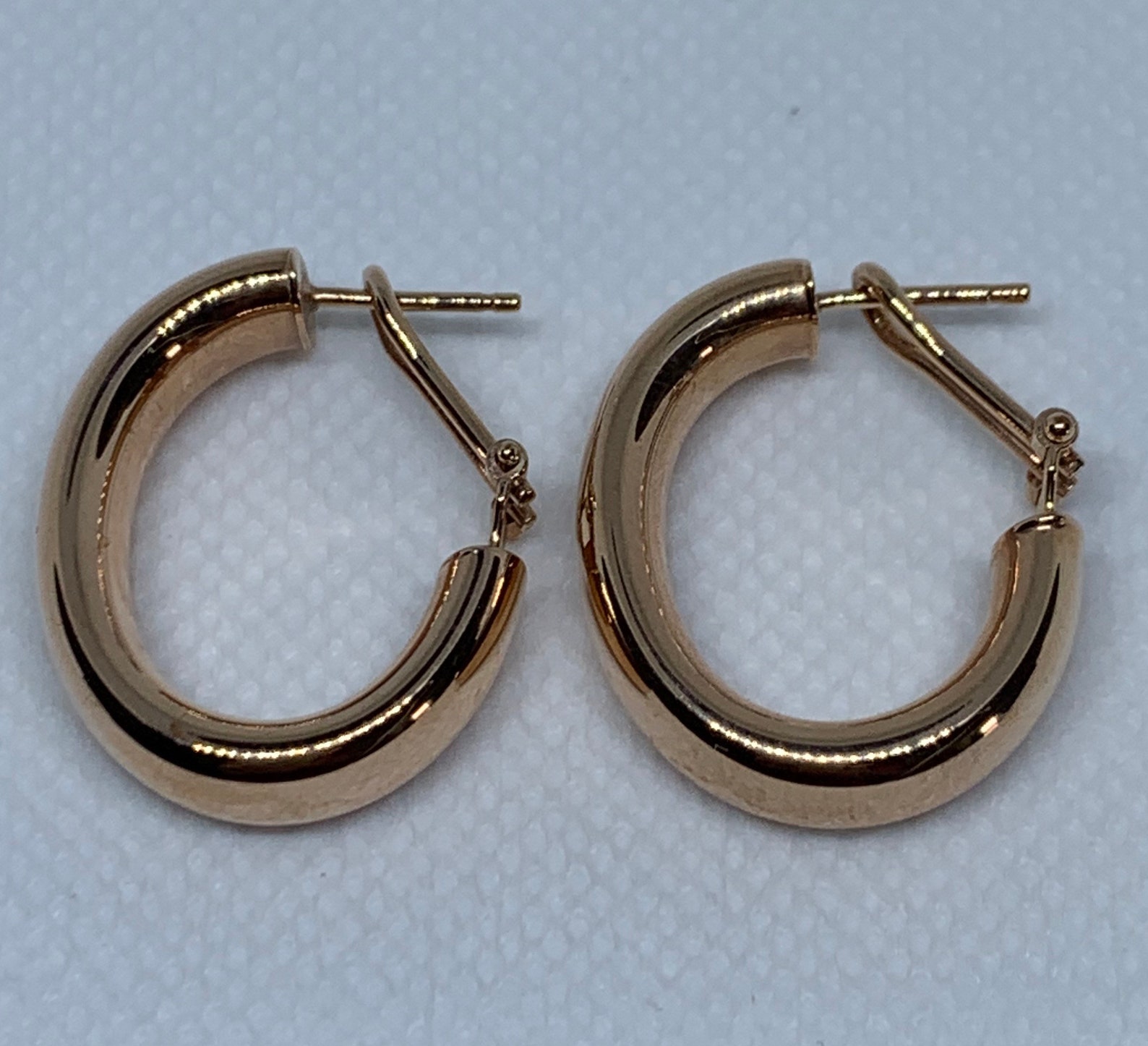 Bronzo Italia Earrings Rose Gold Tone 1 Ear Ring Large - Etsy