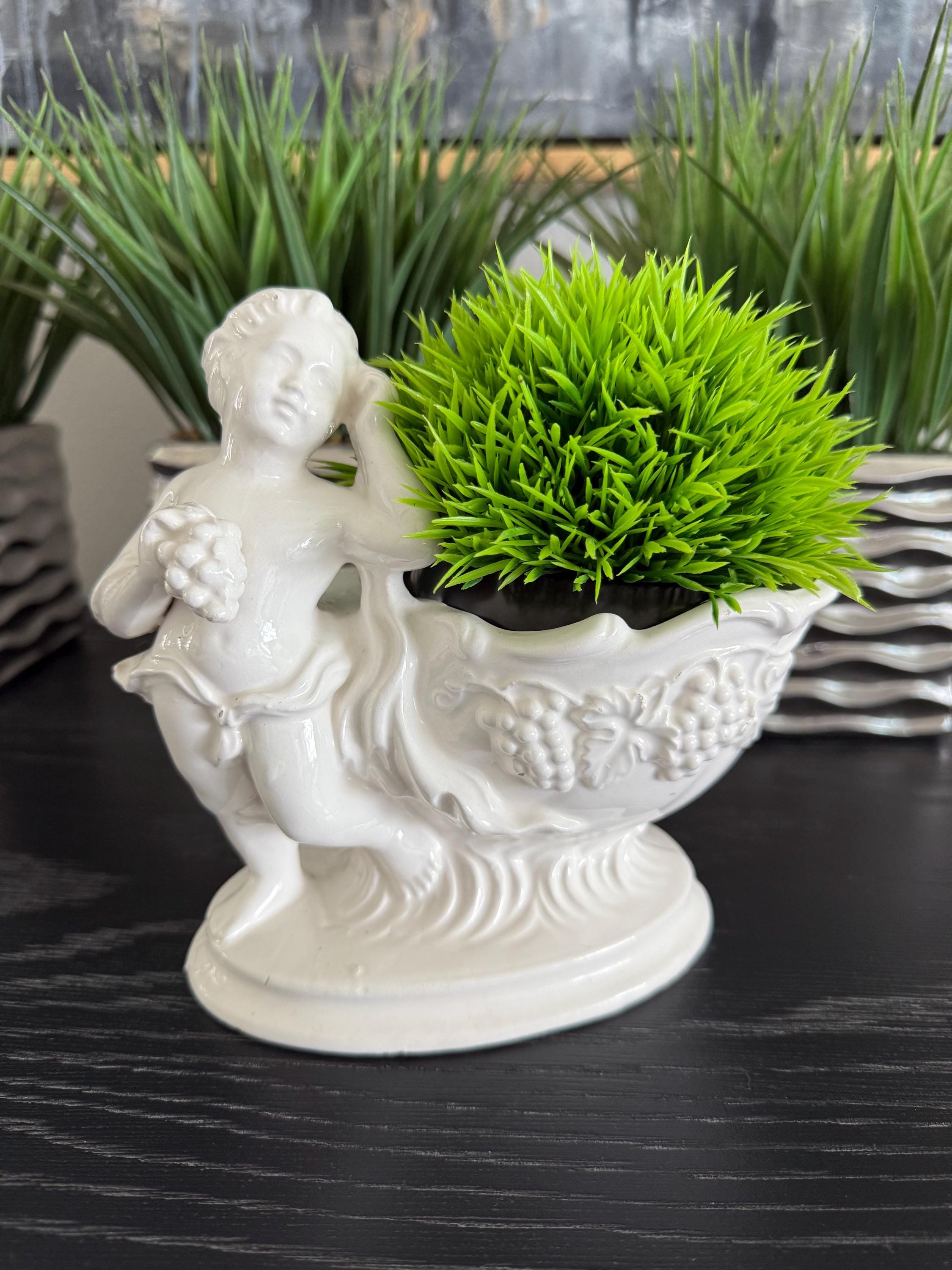 Angel Planter Cherub Planter - Etsy, image size:2250x3000