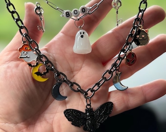 Car mirror charm chain Halloween decoration hanger
