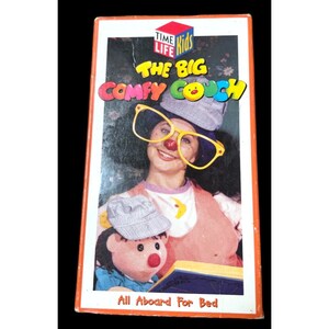 The Big Comfy Couch VHS All Aboard for Bed 1995 Vintage Molly Time Life Volume 3