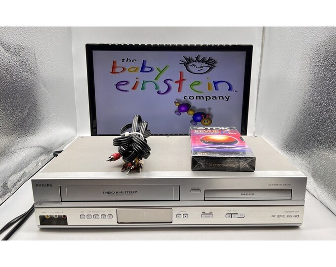 Philips DVP3345V/17 DVD/VHS VCR Combo Player no Remote Etsy