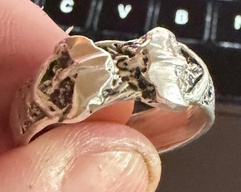 Double Buckle Ring 925 Silver