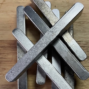 Britische Pewter Barren - Veredelt für Craft Projekte