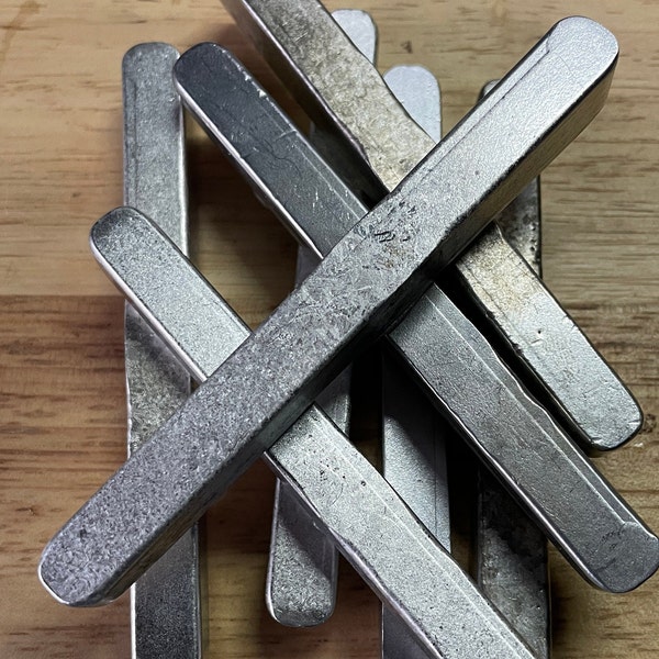 British Pewter Ingots - Refined for Craft Projects