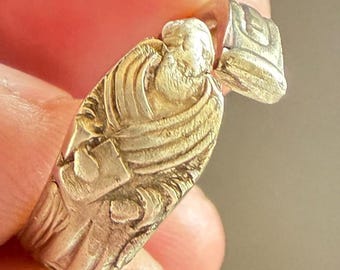 Apostle Spoon Handle Ring – Handmade from Vintage Spoon