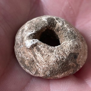 Roman - Anglo Saxon Spindle Whorl - dated 1AD - 1066AD