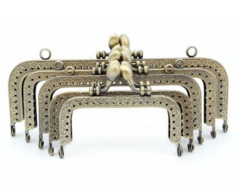 1-2-10pcs Purse Frame 8.5cm 10.5cm 12.5cm 15cm 18cm 20cm Sewing bag frame coin purse frame