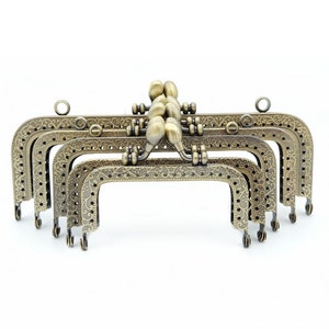 1-2-10pcs Purse Frame 8.5cm 10.5cm 12.5cm 15cm 18cm 20cm Sewing bag frame coin purse frame