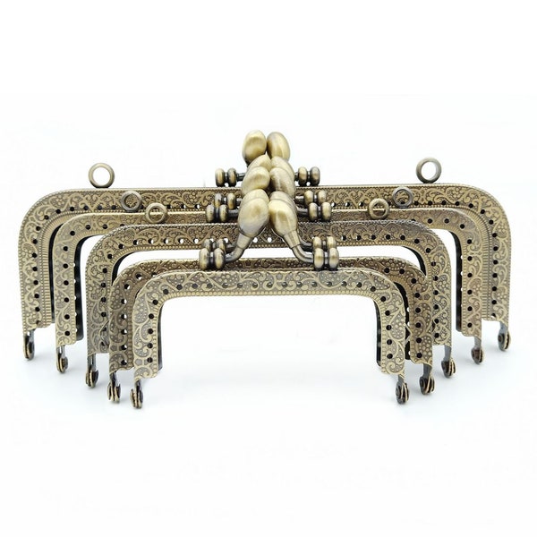 1-2-10pcs Purse Frame 8.5cm 10.5cm 12.5cm 15cm 18cm 20cm Sewing bag frame coin purse frame