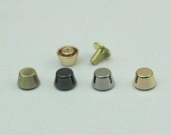 10-20-30pcs vis rivet 8mm Chicago vis Vis dos rivet en cuir rivet