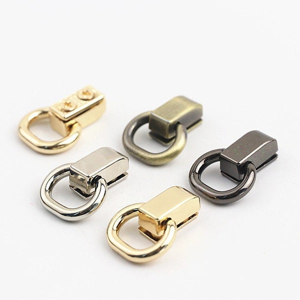 4pcs strap ring Screw d ring bag chain connector bag hardware