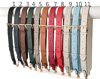 Leather Bag Strap Full Grain Leather Purse Strap Crossbody Strap Genuine Leather handbag strap Replacement strap