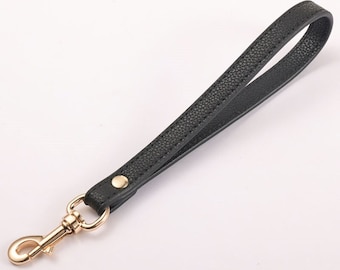 Leather Purse handle Different leathers Leather Wristlet Wrist Strap