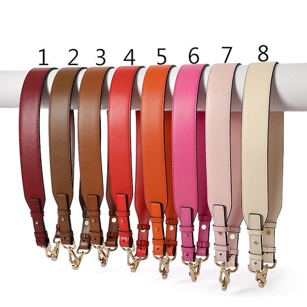 Leather Purse Straps Etsy