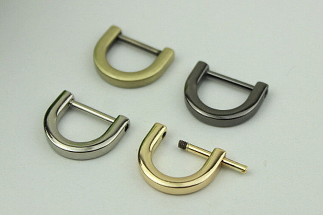 6pcs 1/2 Screw D Ring Strap D Ring Purse D Ring Buckle Bag Hardware Etsy