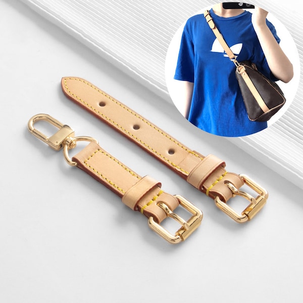 High Quality Leather strap extender Genuine Leather replacement strap Leather bag handle Leather bag strap