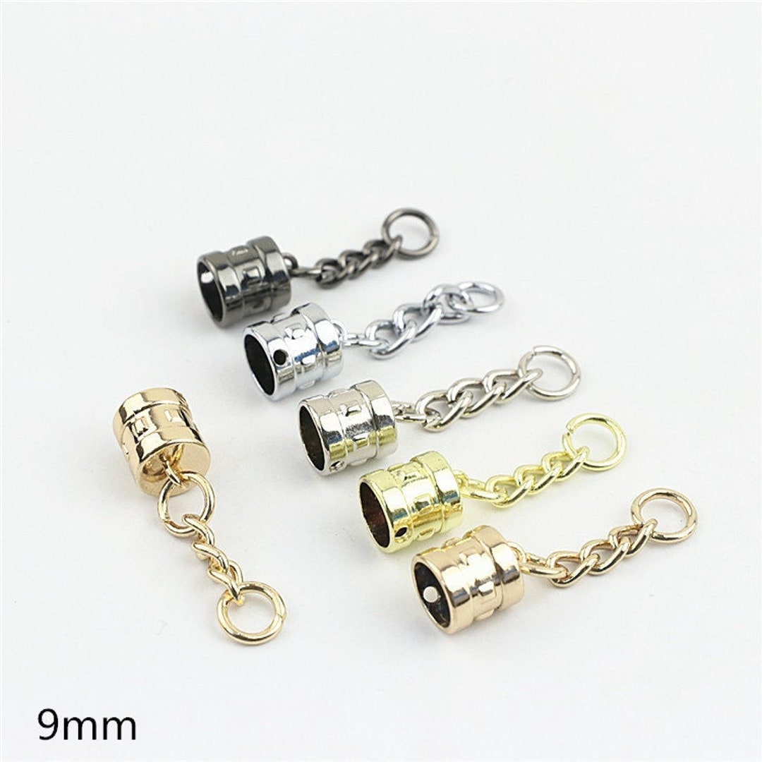 6pcs Metal Tassel Caps Tassel Caps Cord End Cap Cord Caps End Cap With Hook Handbag Hardware