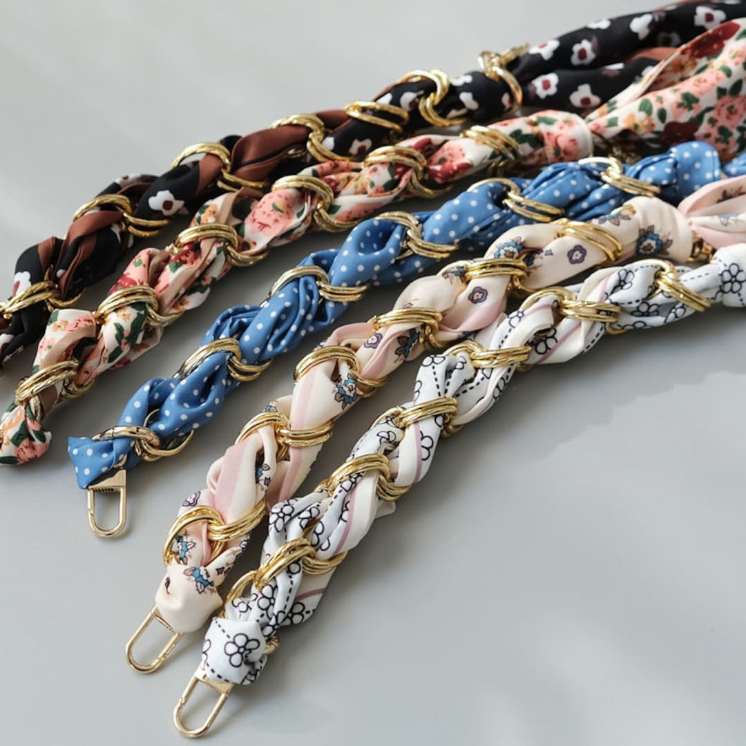 Silk Bag Chain Replacement Chain Handbag Strap Purse Chain Bag Handle