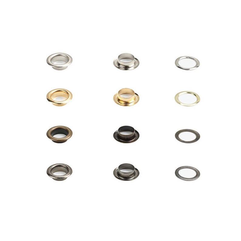 100pcs Eyelet Grommet Eyelet With Washer Leather Craft Repair Etsy