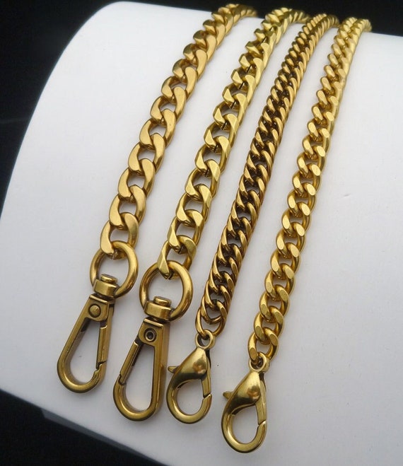 Antique Gold Bag Chain Purse Chain Strap Bag Strap Handbag Chain  Replacement Chain Crossbody Bag Chain -  Israel
