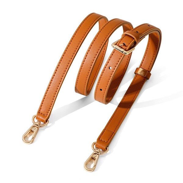 Leather Purse Strap 1.5cm Leather Bag Strap Leather handbag strap