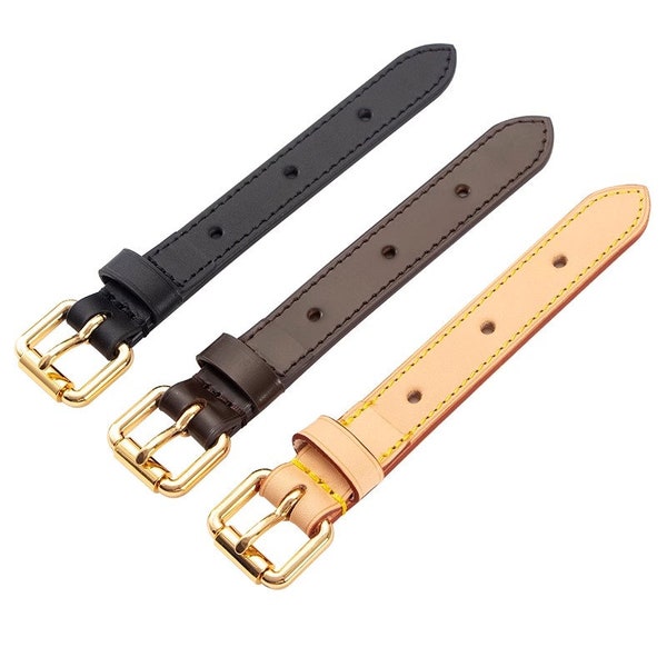 High Quality Leather strap extender Genuine Leather replacement strap Leather bag handle Leather bag strap