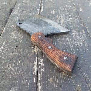 Viking Kitchen Axe - Heavy Duty hakmeshakmes - Aangepast slagersmes voor BBQ