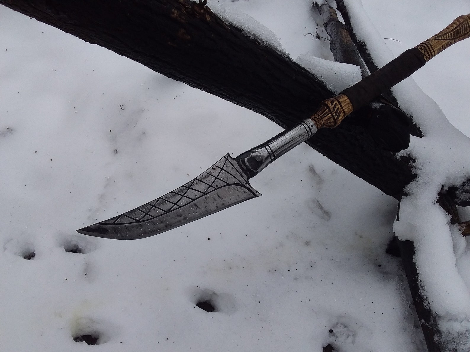 Lochaber axe with knife Etsy