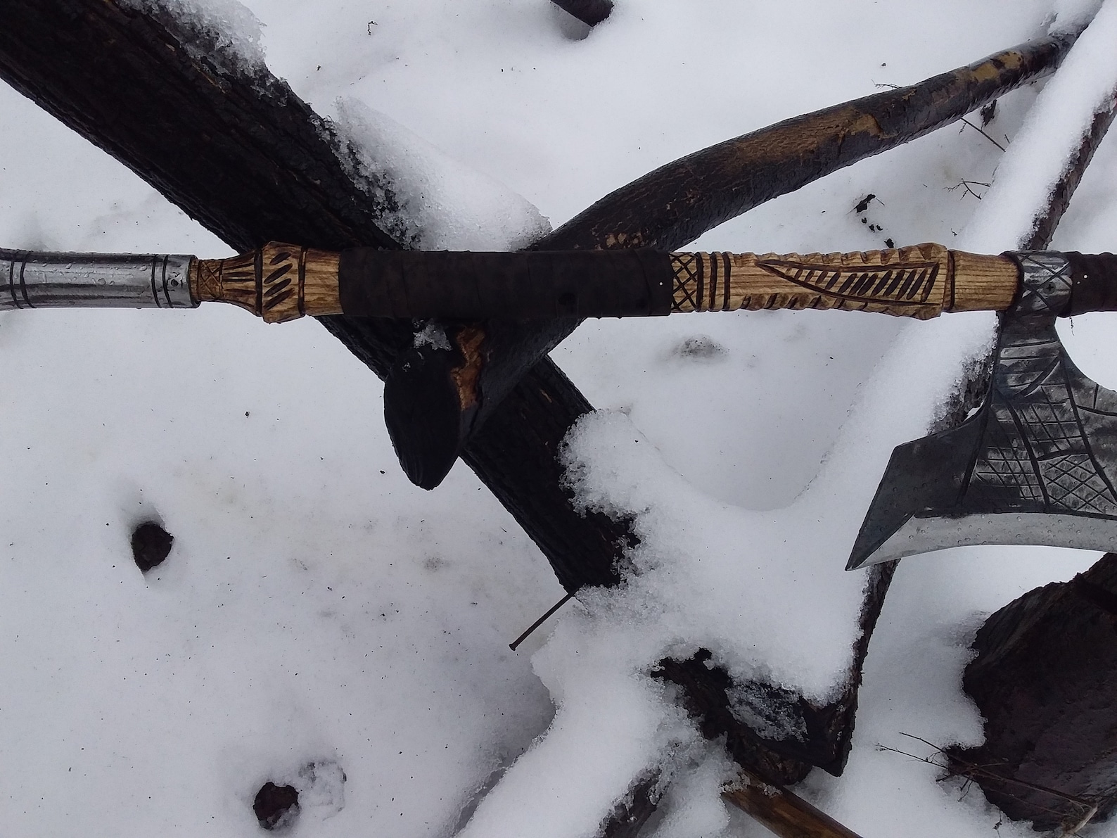 Lochaber axe with knife Etsy