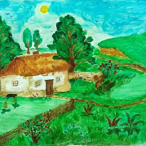 Ukrainisches Dorf