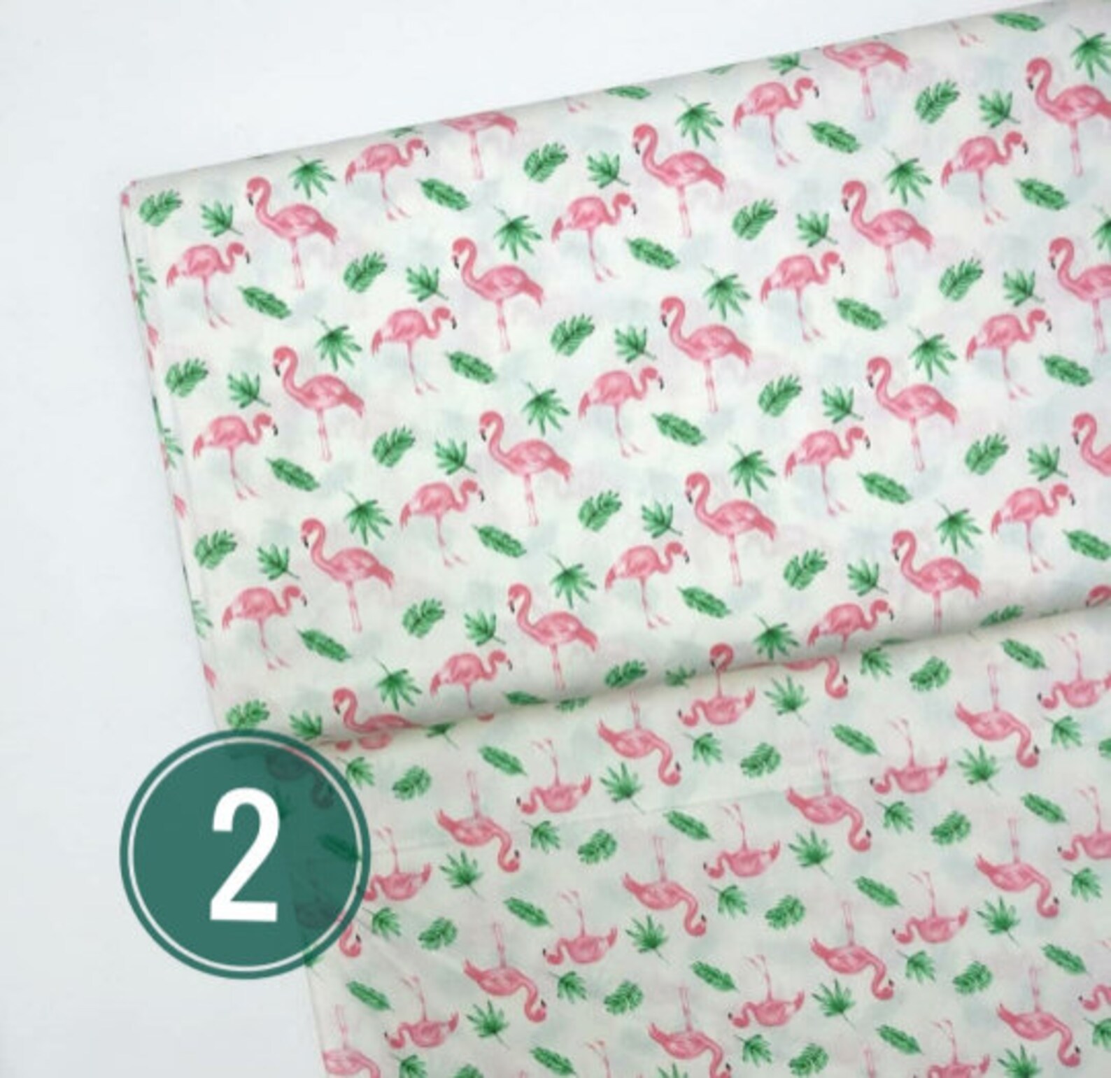 COTTON FABRIC by the yard Flamingo print Bird print Quilt Etsy