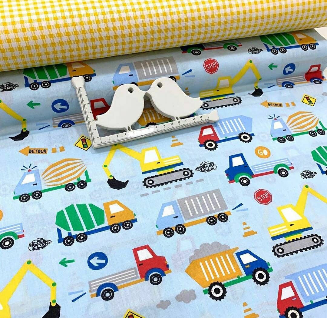 Cars FABRIC cotton fabric by the yard truck fabric Baby Quilt Etsy