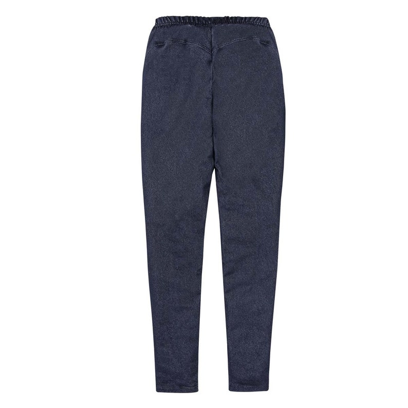 Women/'s juggins of blue color